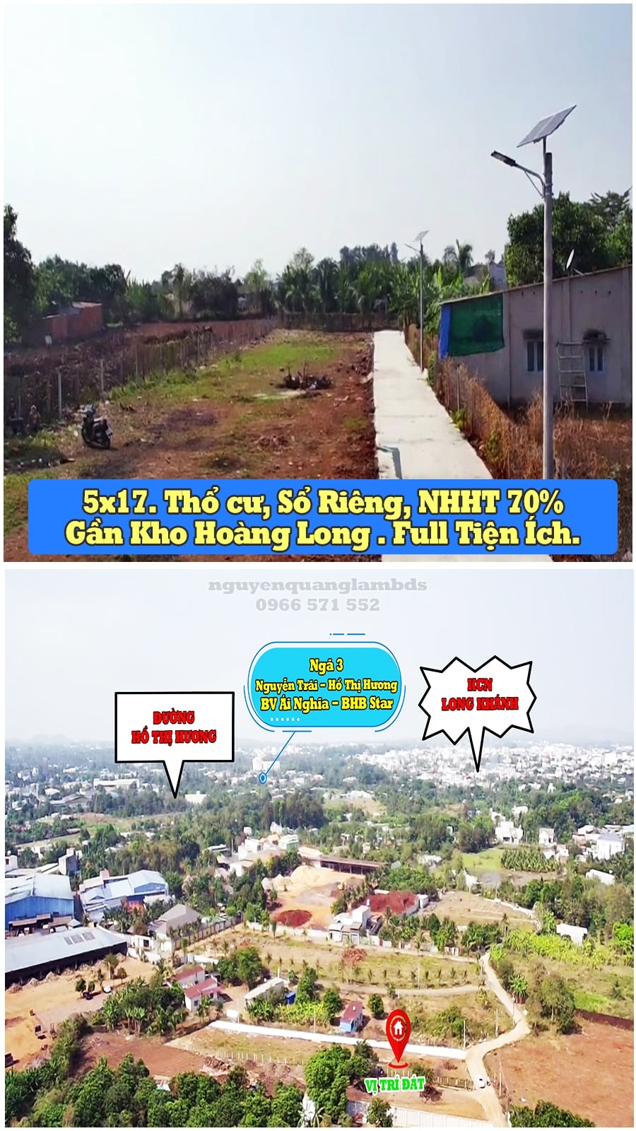 Đất thổ cư Long Khánh 85m² - Sổ hồng riêng, giá 749 triệu - Sẵn sàng xây nhà