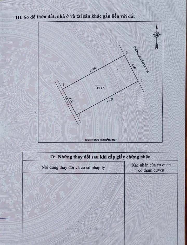 Đất nền Đại Nghĩa, TP Vinh 153.6m² - Sổ đỏ chính chủ, đường ô tô thông thoáng!