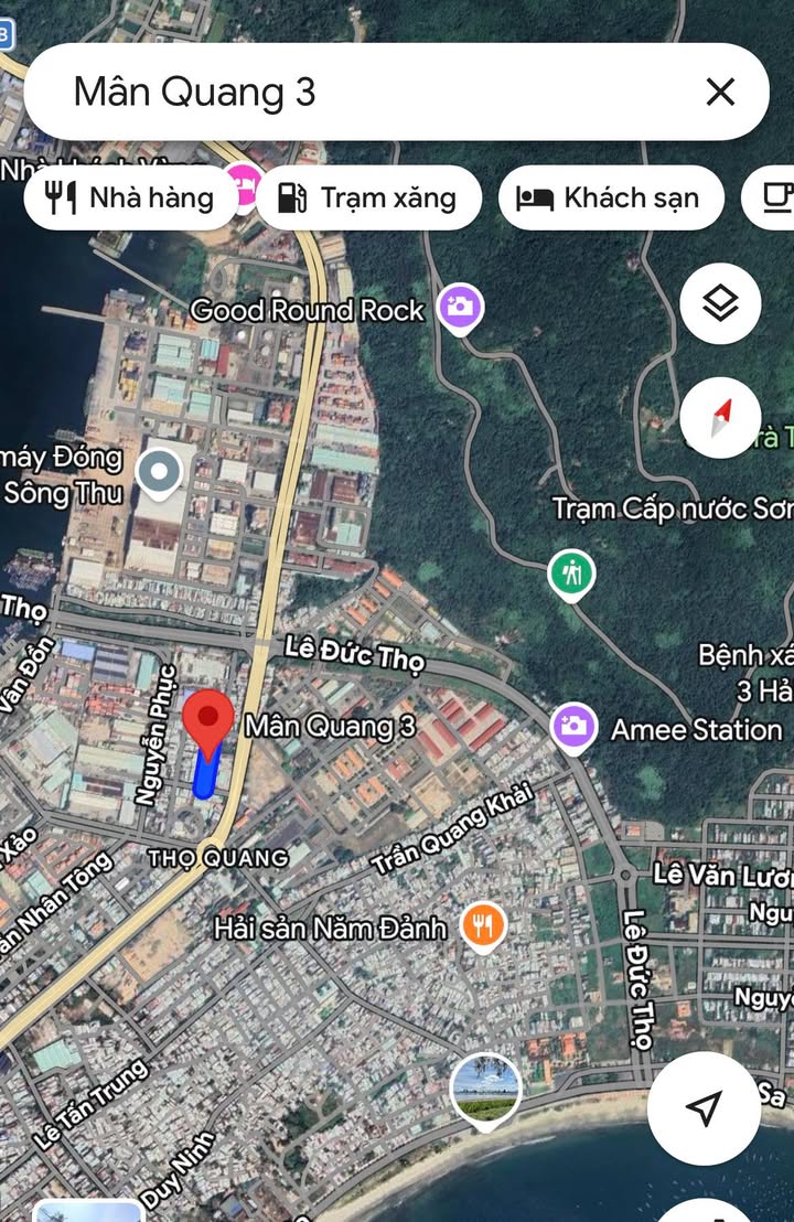 Bán Đất Mặt Tiền Mân Quang 3, Sơn Trà - 110m² Sổ Đỏ, Gần Biển