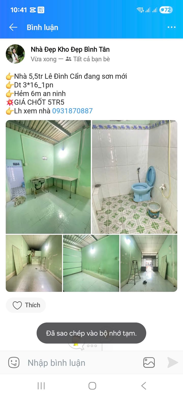 Nhà riêng Lê Đình Cẩn 48m² - Sẵn sàng ở ngay!