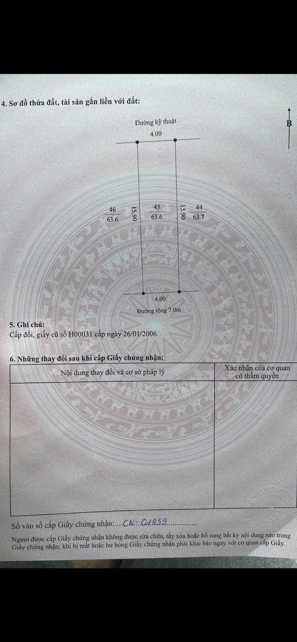 Bán đất Lô 12C Thanh Bình Hải Dương 64m² - Sổ hồng chính chủ