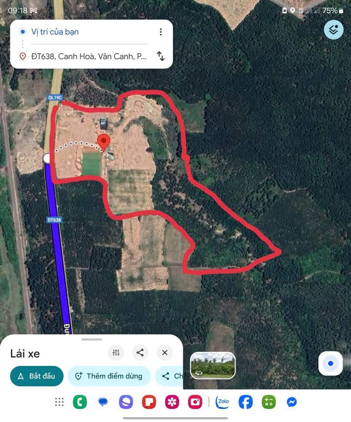 Đất Nền Canh Hòa, Vân Canh 3ha – Đường to ô tô, Tiềm năng lớn!