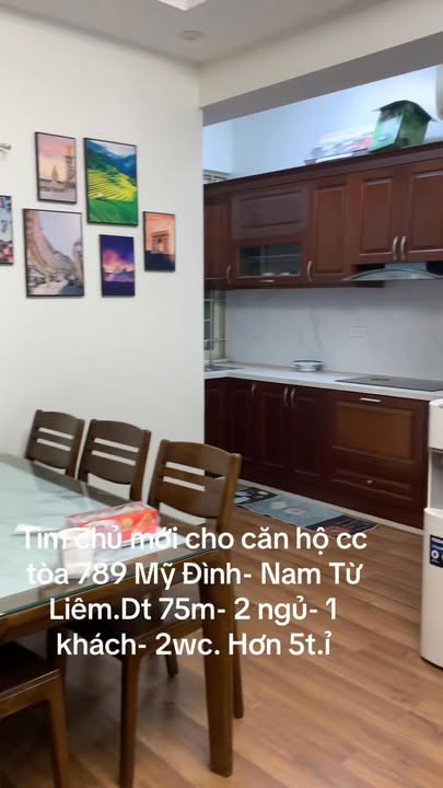 Căn hộ 789 Mỹ Đình, Nam Từ Liêm 75m² - Sẵn sàng vào ở!