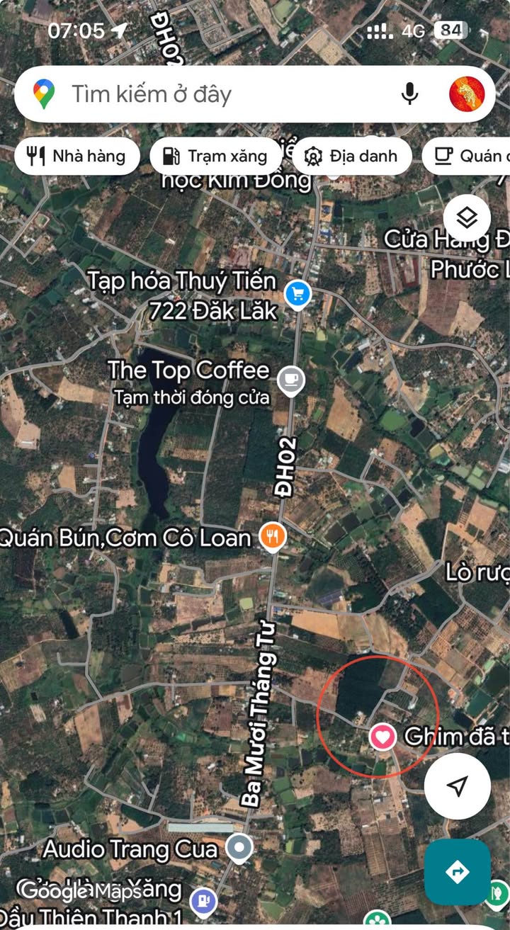 Đất nền Ea Kar Nốp 300m² giá 200 triệu - Sổ đỏ thổ cư 100%