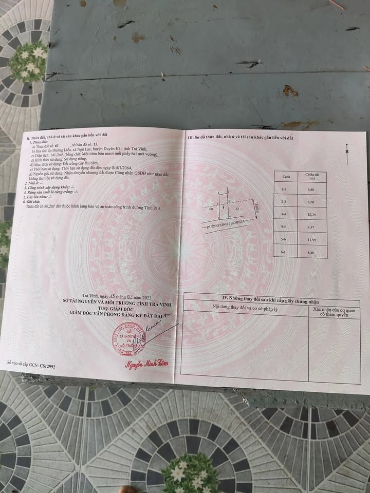 Đất nền 153m² Ấp 16 Trà Côn, Trà Ôn - Tiềm năng tăng giá!