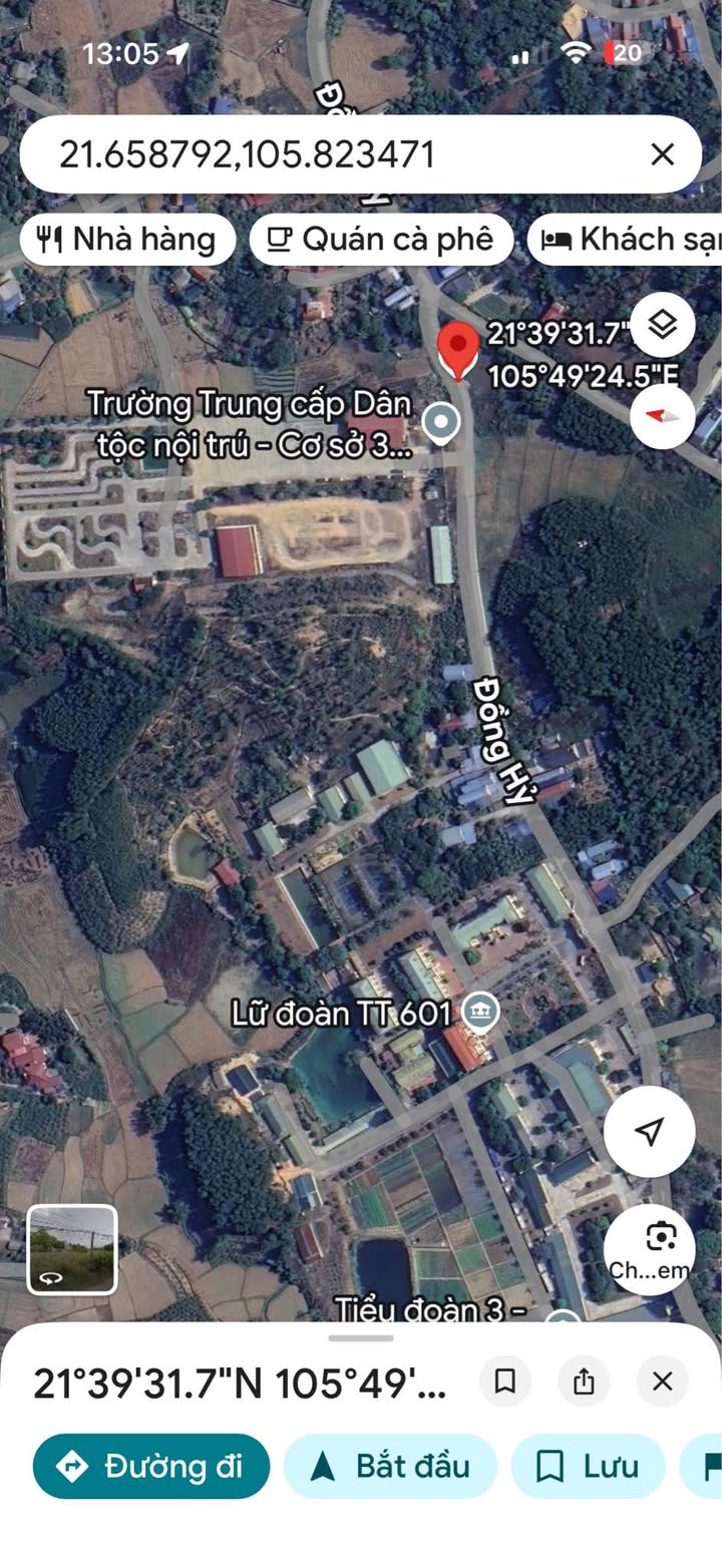 Đất nền Thị trấn Hóa Thượng 200m² - Đất thổ cư 100%!