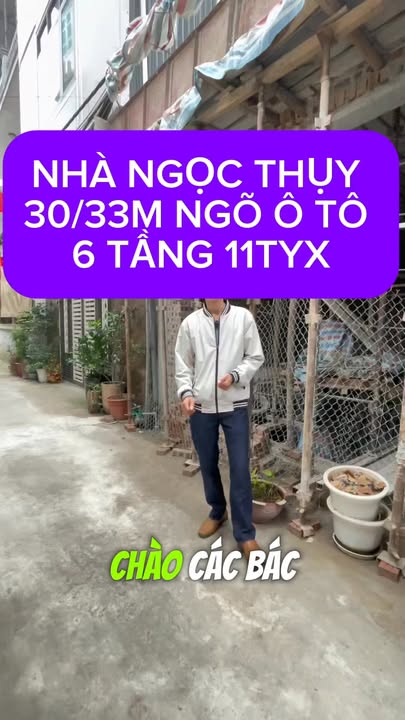 Nhà Ngọc Thụy, Long Biên - 6 Tầng Thang Máy, Ô Tô Vào Nhà, 11 Tỷ