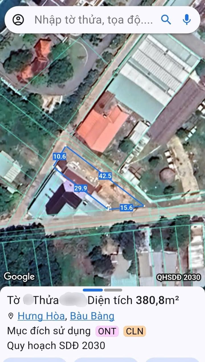 Đất nền Hưng Hòa Bàu Bàng 1060m² - Tiềm năng tăng giá vượt trội!