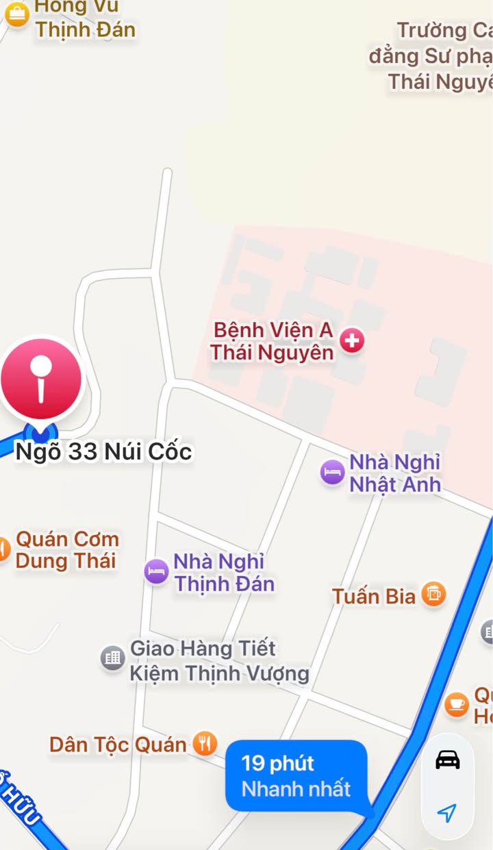 Đất nền Thịnh Đán 187m² dưới 3 tỷ - Đường to ô tô, thổ cư sẵn!