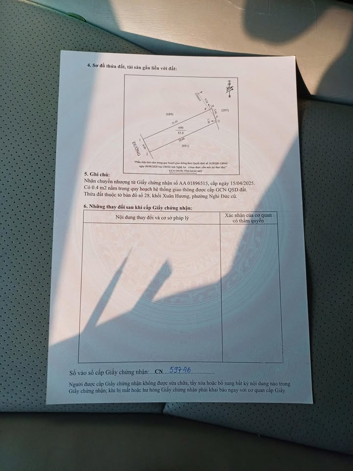 Bán Đất Nghi Đức, Vinh 82m² Giá 2 Tỷ - Đường 15m