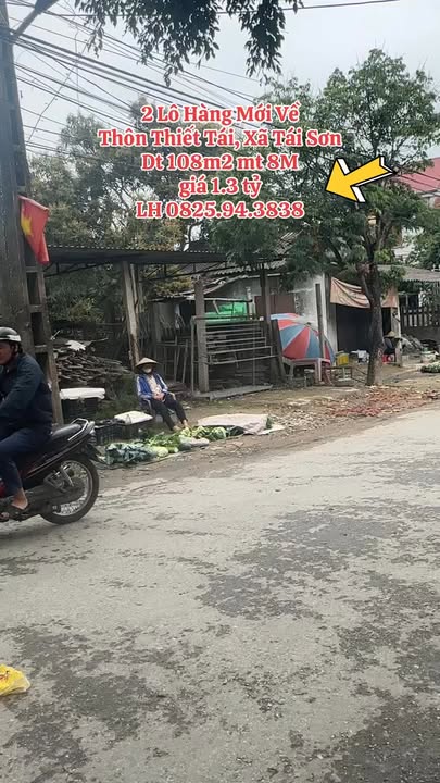 Đất nền Thiết Tái, Tiên Lãng 108m² - Sổ đỏ sẵn sàng, 1.3 tỷ