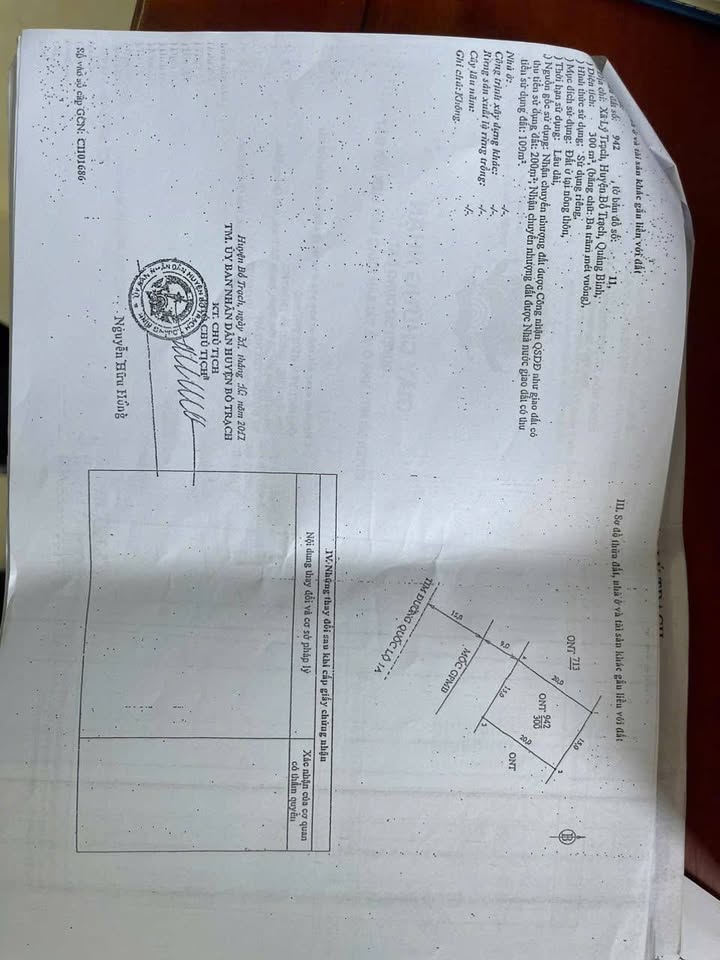 Đất nền 600m² mặt tiền QL1A Lý Trạch, Bố Trạch - Kinh doanh/Văn phòng/Nhà vườn