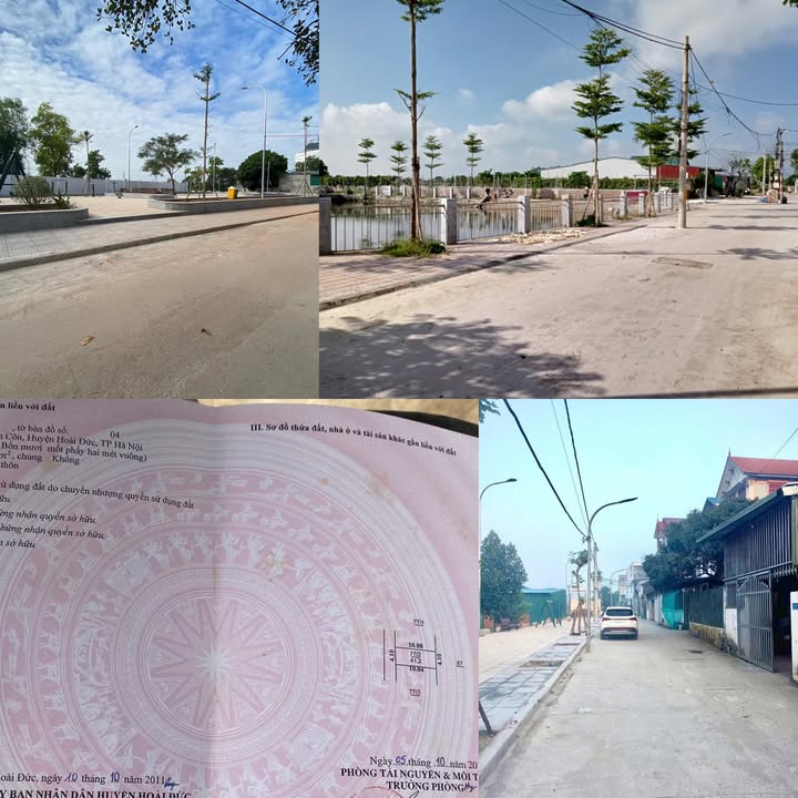 Đất nền Hoài Đức 41m² - Sổ đỏ sẵn sàng giao dịch!