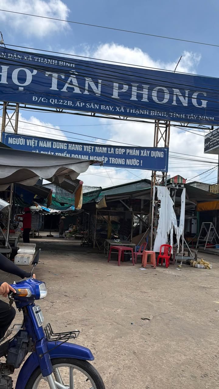 Đất thổ cư 133m² ngay chợ Tân Phong, Tân Biên - 1.4 tỷ có thương lượng