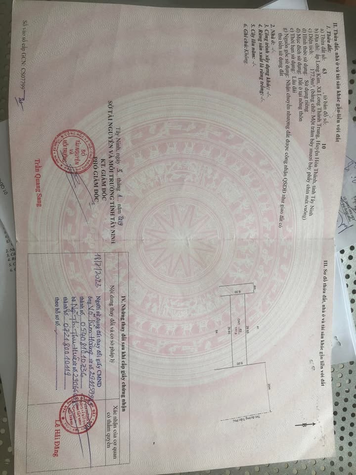 Đất nền Đường Trần Phú, TP Tây Ninh 174m² - Sổ đỏ chính chủ!