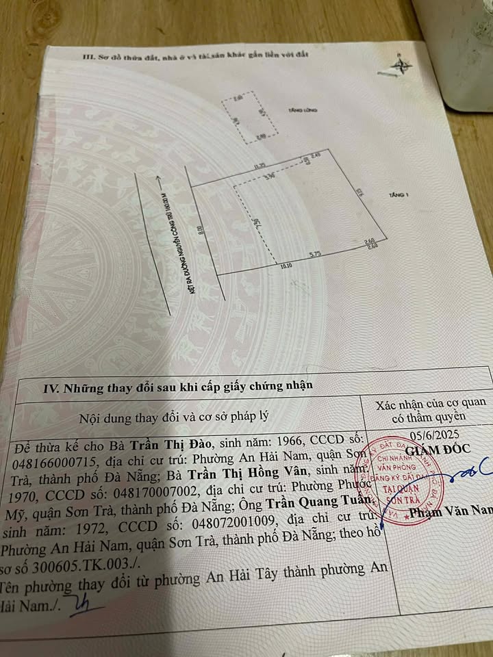 Đất Sơn Trà 104m² Nguyễn Công Tứ - Tiềm năng tăng giá vượt trội!