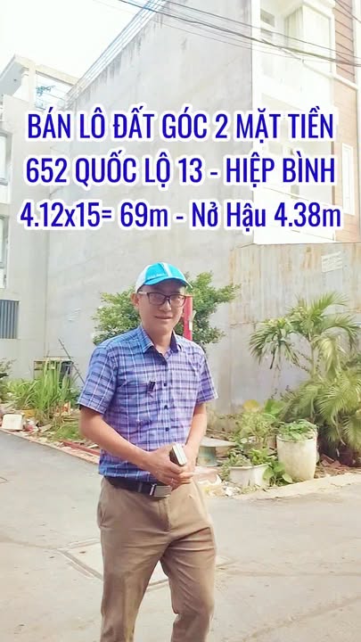 Bán Đất Góc 2 Mặt Tiền 68.3m² HXH Quốc Lộ 13, Thủ Đức - Sổ Riêng