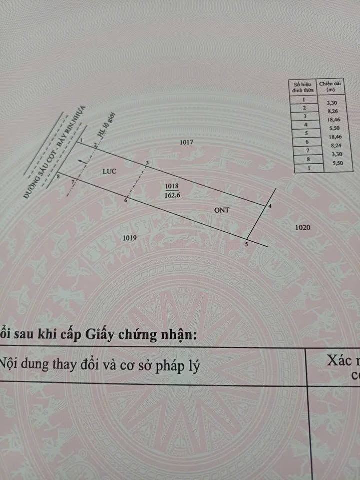 Bán Đất Chính Chủ 165m² Mặt Tiền Nhựa Bình Phú, Gò Công Tây - Sổ Đỏ Sẵn Sàng