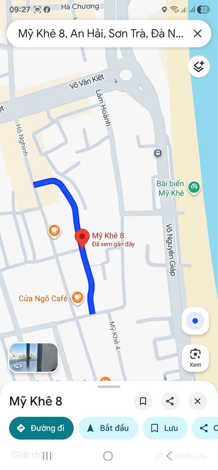 Đất Mỹ Khê 8 Sơn Trà 87m² - Tiềm năng tăng giá vượt trội!