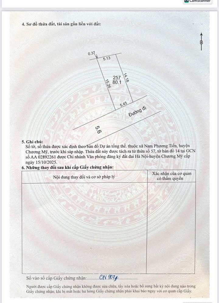 Đất nền Xuân Mai, Chương Mỹ 80m² - Tiềm năng tăng giá vượt trội!