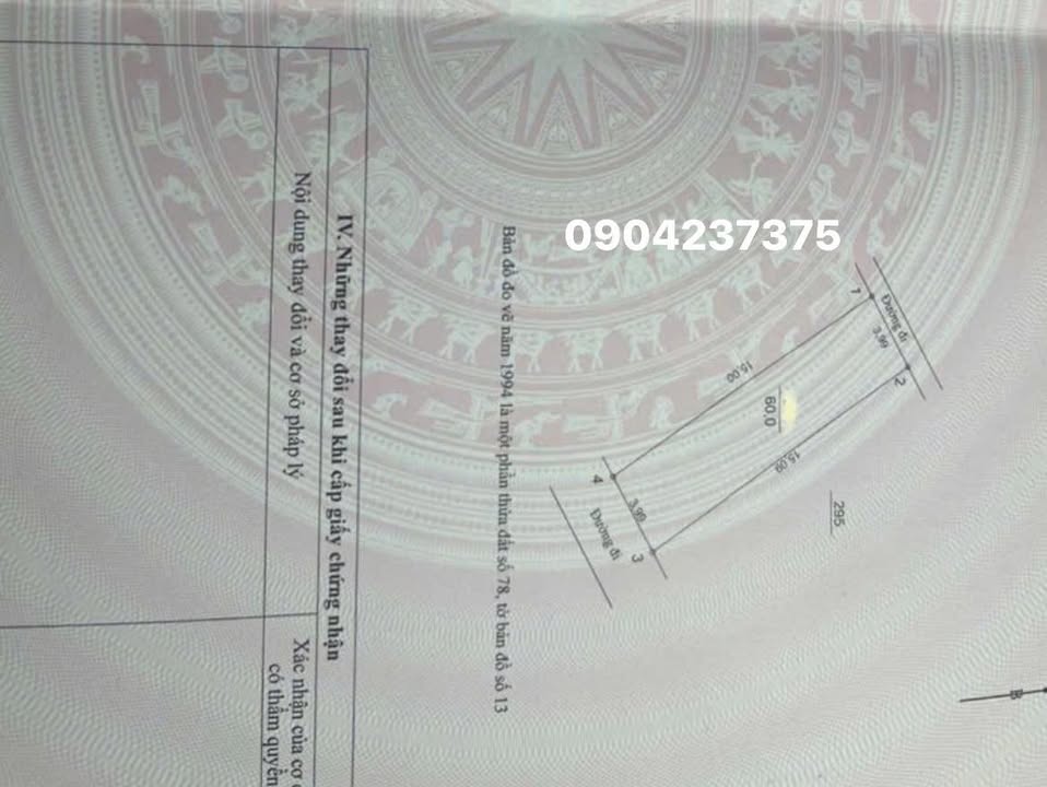 Đất Duyên Hà Thanh Trì 60m² - Sổ Đỏ Vuông Vắn, Ô Tô Tải Vào Đất