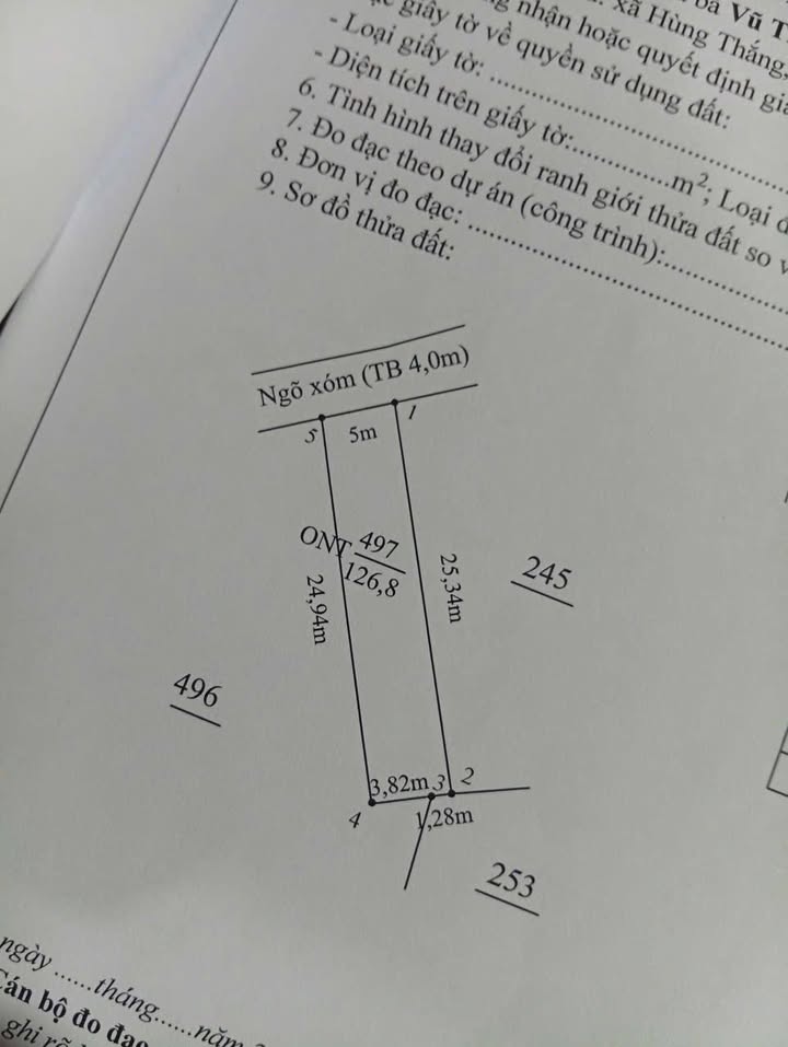 Đất nền Thôn 13 Hùng Thắng 126m² - Tiềm năng tăng giá vượt trội!