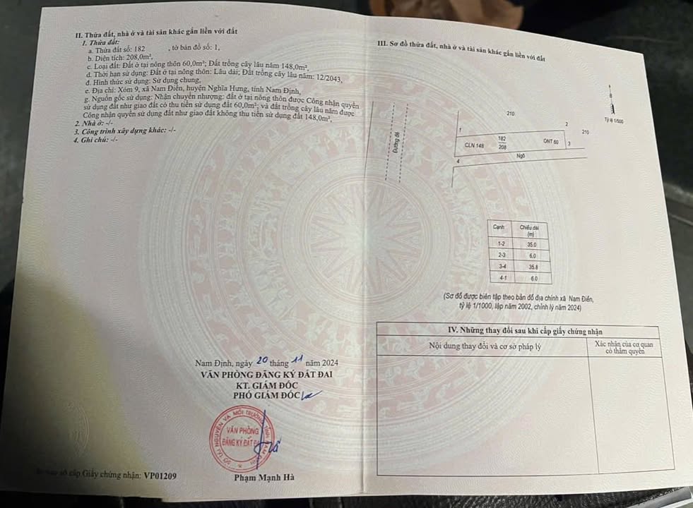 Đất nền Rạng Đông 208m² - Lô góc 2 mặt đường, tiềm năng tăng giá!