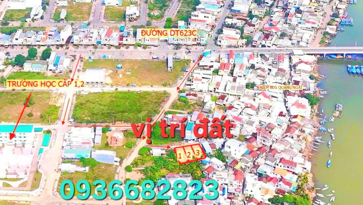 Đất nền Nghĩa Phú, Quảng Ngãi 100m² - Đất thổ cư 100%.