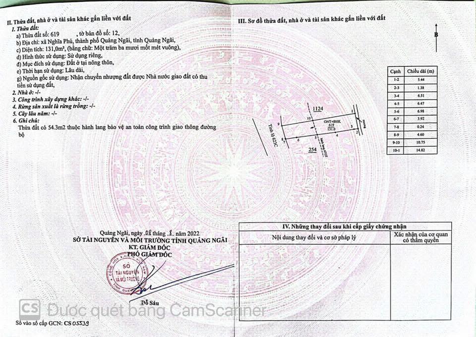 Nhà phố Tỉnh lộ 623C Nghĩa Phú 131m² - Mặt tiền kinh doanh đắc địa!