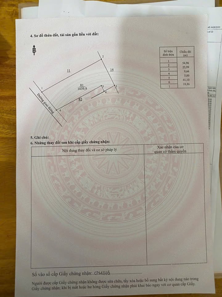 Đất Xuân Hiệp, Xuân Lộc 1039m² giá 1.6 tỷ - Sổ đỏ chính chủ