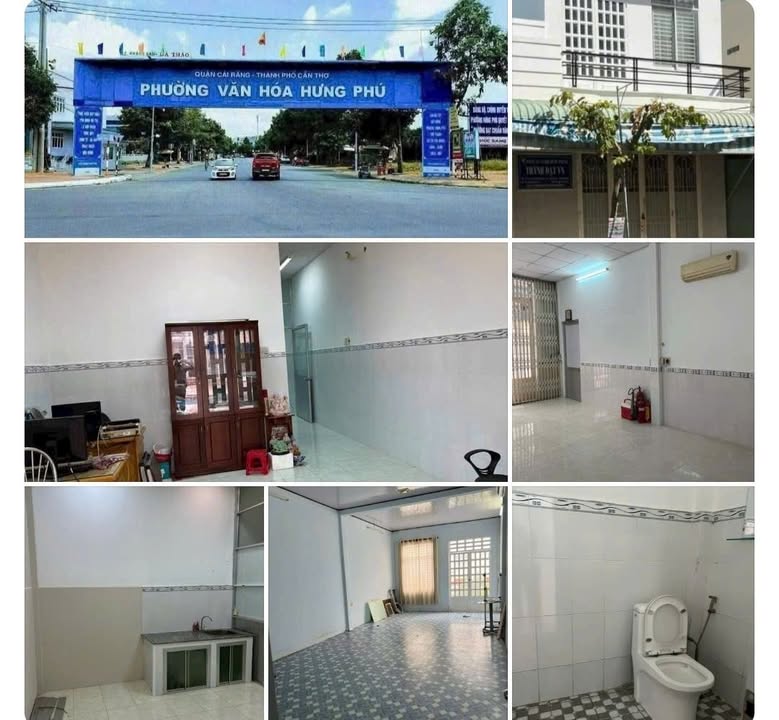Nhà phố KDC Hưng Phú I Cần Thơ 67.5m² - Sẵn sàng ở ngay, 6.5 triệu!