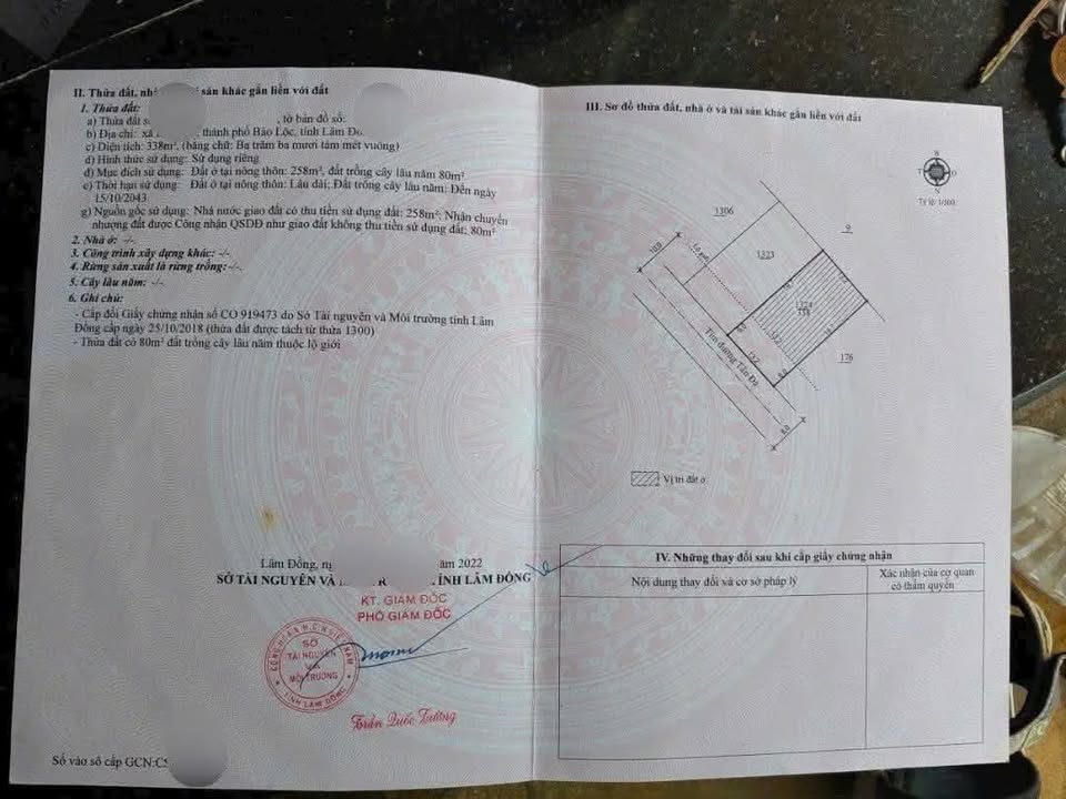 Nhà Mặt Tiền Tản Đà, Bảo Lộc - 258m² Thổ Cư, Giá 2.75 Tỷ