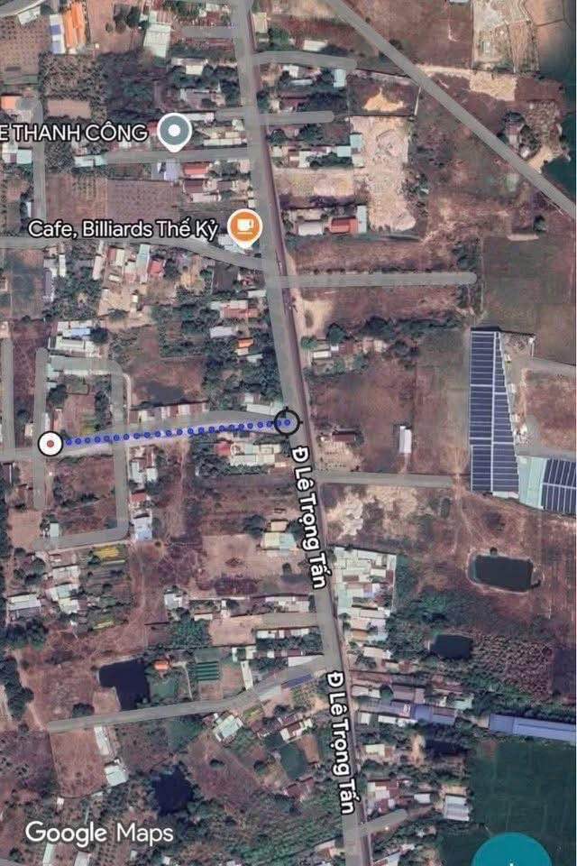 Đất nền Tân Trung, Châu Đức 170m² - Đường ô tô rộng 8m