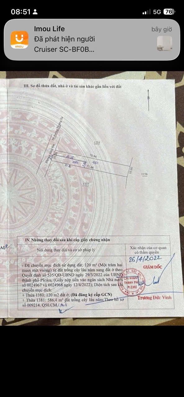 Đất nền Pleiku 120m² - Pháp lý rõ ràng, sổ đỏ trao tay!