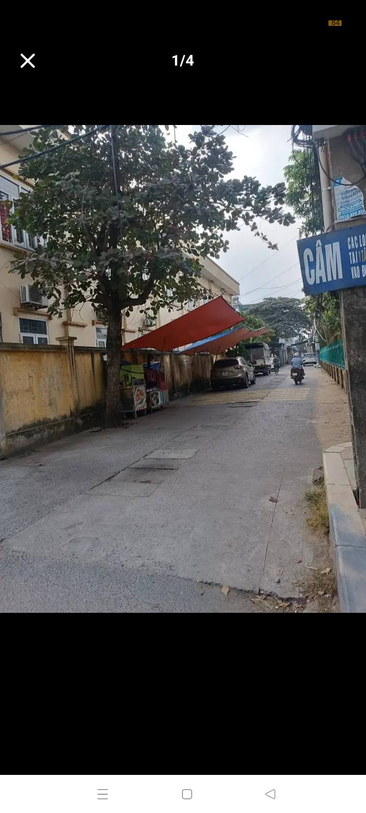 Đất ngõ 24 Đông Mạc Nam Định 100m² 1,85 tỷ - Sổ đỏ chính chủ