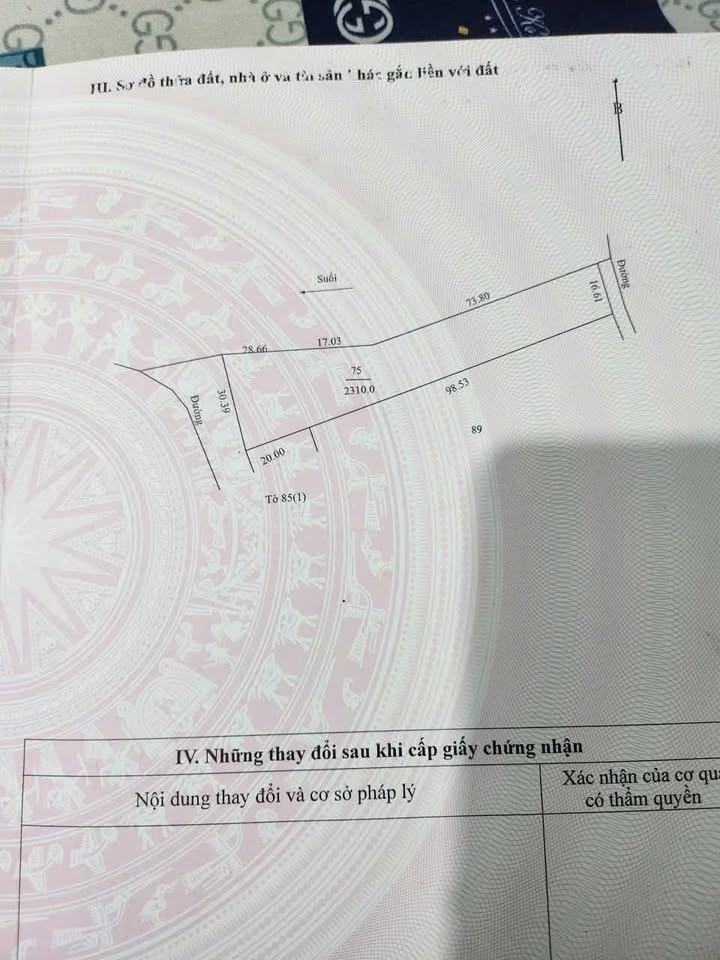 Đất nền Hoàng Hoa Thám Đak Đoa 1368m² - Sổ đỏ chính chủ