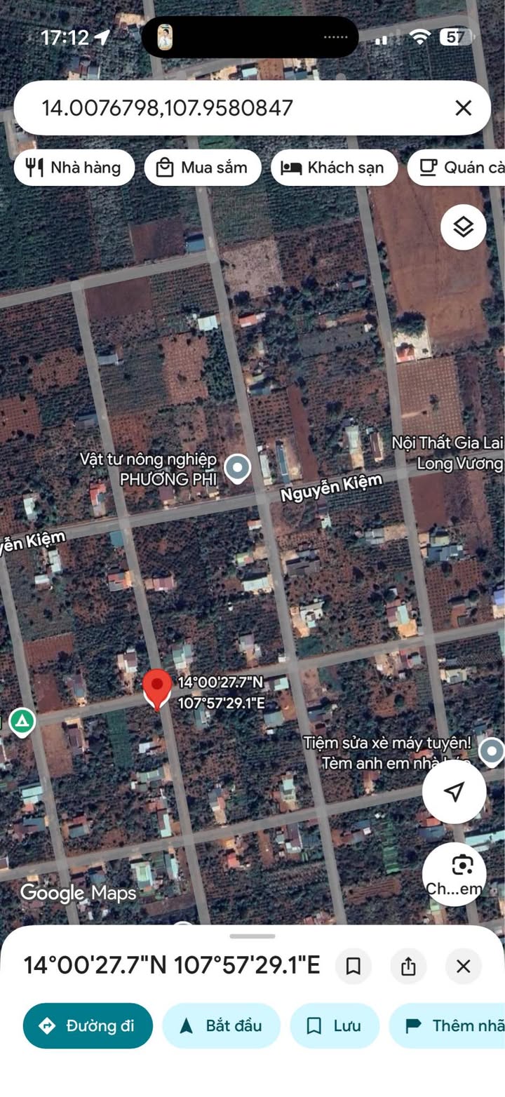 Đất nền Nguyễn Kiệm, Pleiku 70m² - Giá tốt hiếm có chỉ 7 tỷ