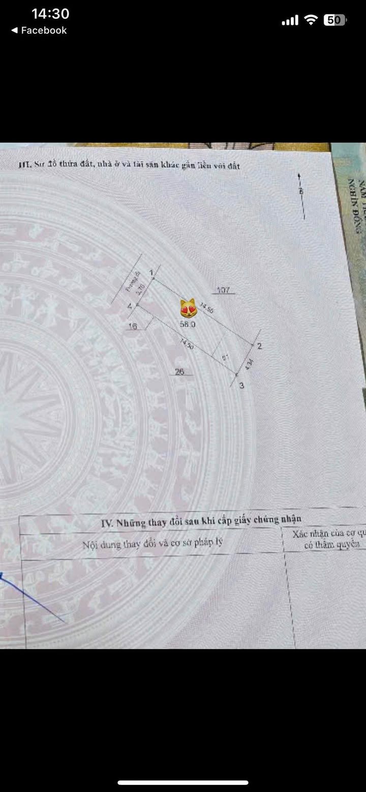 Bán đất Ngũ Hiệp Thanh Trì 58m² giá 7.2 tỷ - Ô tô vào nhà