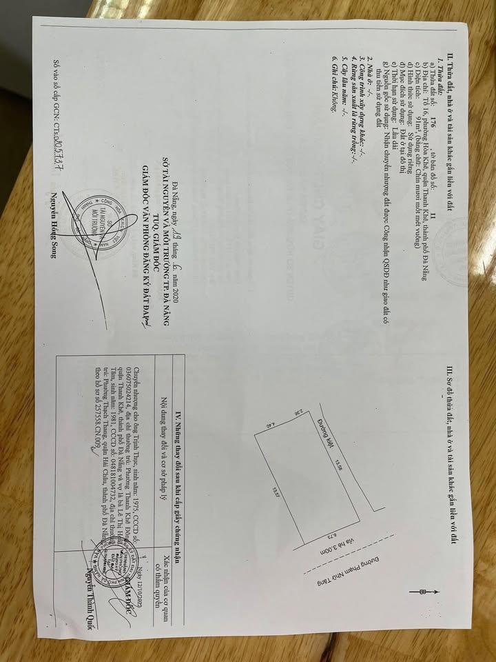 Nhà Phố Phạm Nhữ Tăng 91m² chỉ 7.2 tỷ - Cơ hội đầu tư sinh lời đỉnh cao!