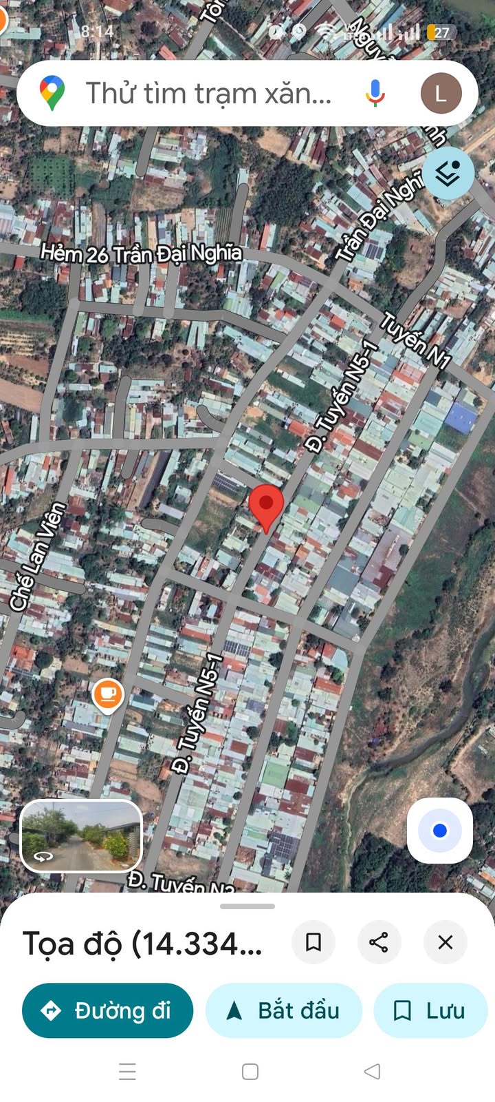 Bán Gấp Đất Nền Mặt Tiền Đường N5_1, Lê Lợi, Kon Tum - 750 Triệu