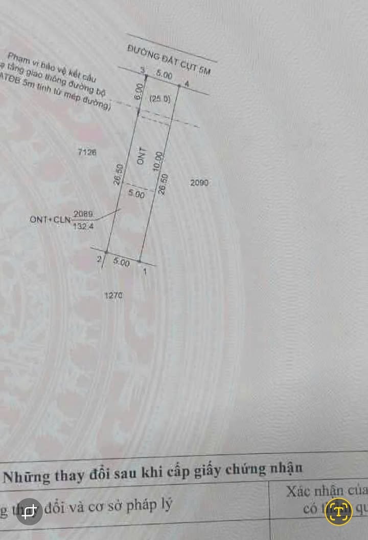 Đất nền Lai Uyên Bàu Bàng 50m² giá 600 triệu - Sổ hồng sẵn!