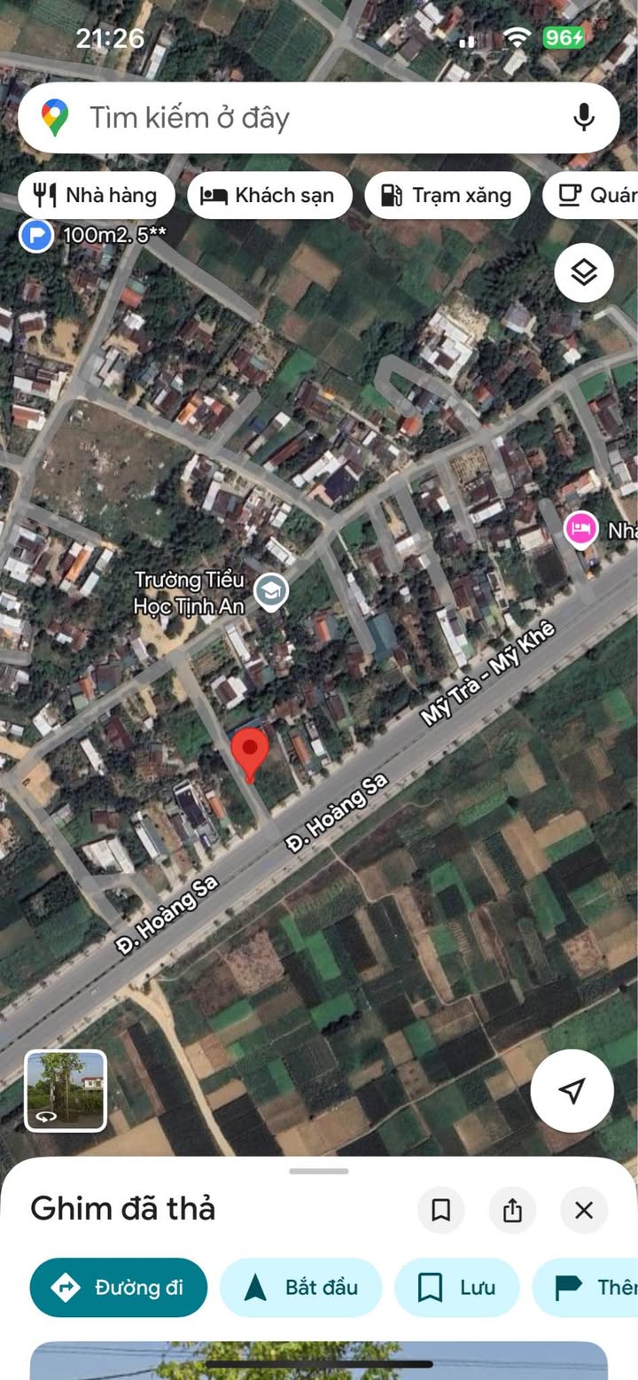 Đất Thổ Cư 102m² Tịnh An, Quảng Ngãi - Gần Đập Dâng Sông Trà, Giá 8xx Triệu