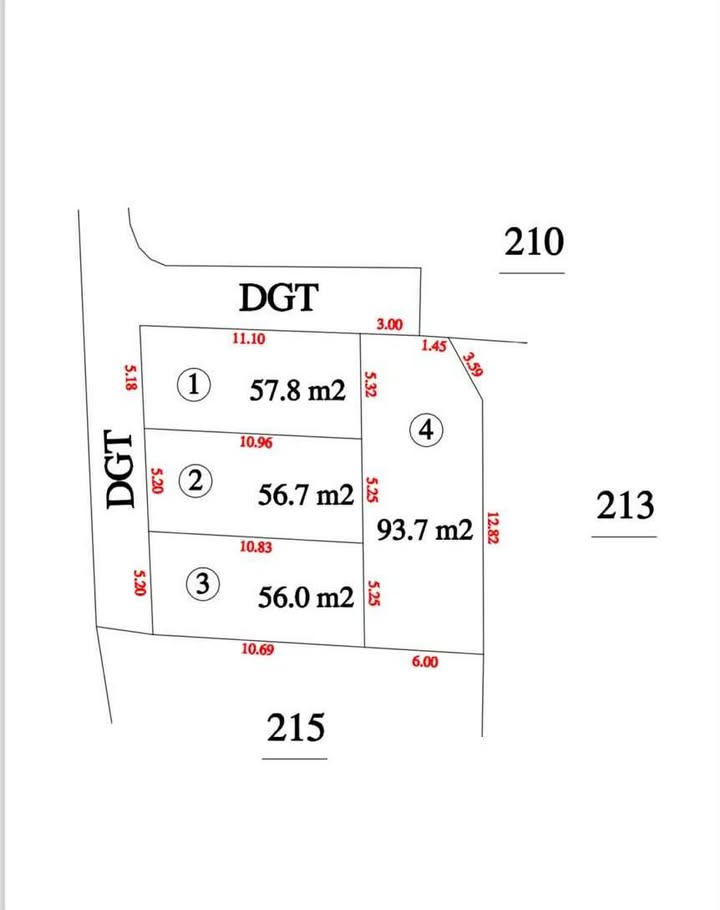 Đất nền Minh Lãng, Vũ Thư, Thái Bình 58m² – Sổ đỏ chính chủ