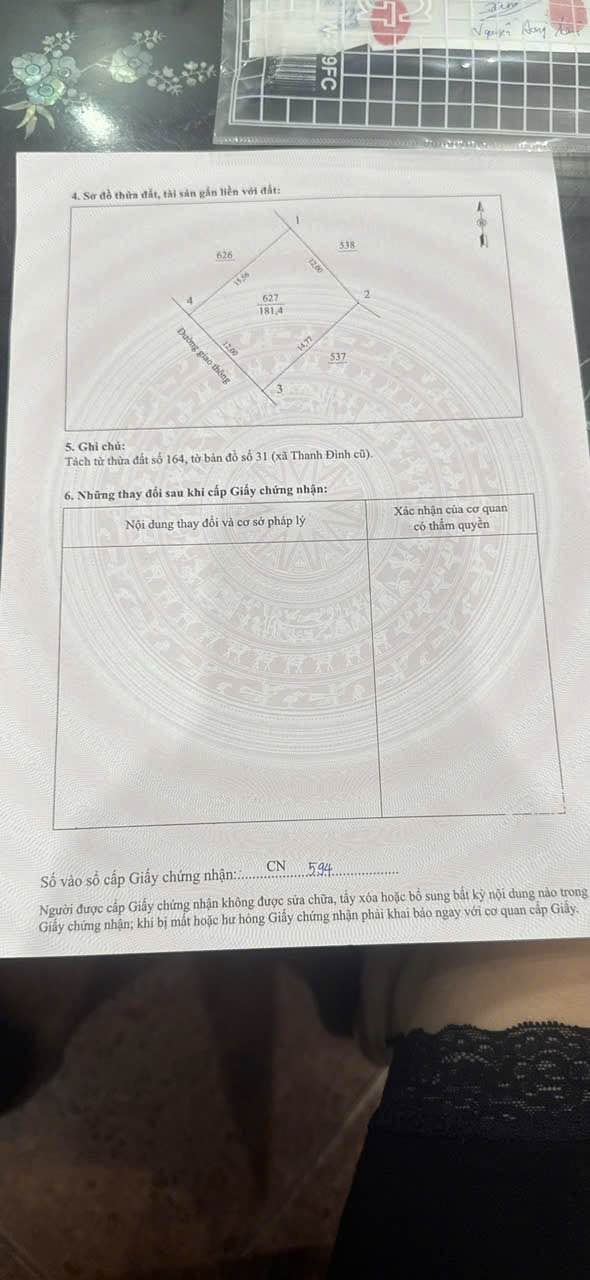 Đất nền Thanh Đình, Việt Trì 181m² - Xây dựng tự do, chỉ hơn 1 tỷ!