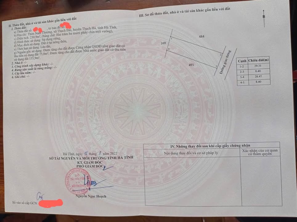 Nhà riêng Nam Thượng 232m² MT KD - Chính chủ bán