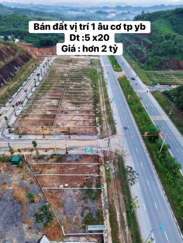 Đất nền TĐC3 Âu Cơ, Yên Bái - 100m² Kinh doanh Đắc Lợi