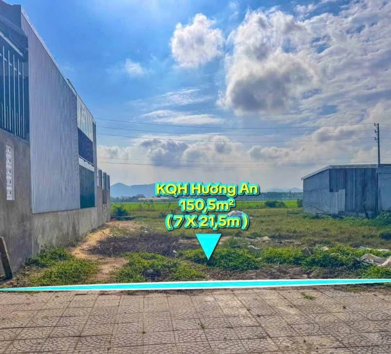 Đất nền KQH Hương An Huế 150m² - Đường to ô tô, tiện kinh doanh!