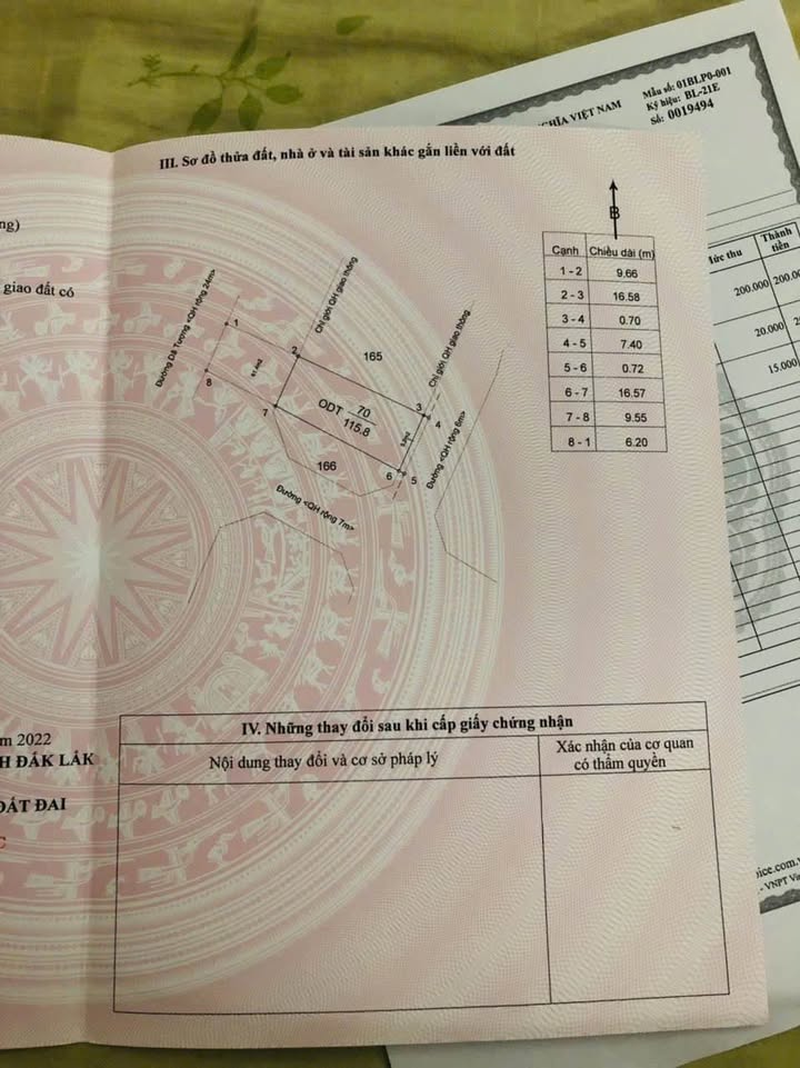 Bán đất phố Dã Tượng BMT 116m² - Sổ hồng sẵn, nở hậu đại cát!