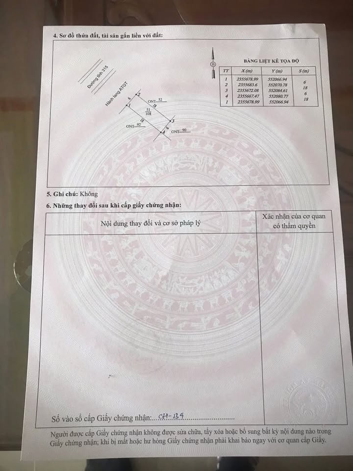 Đất nền Xã Vạn Xuân Tam Nông 108m² - Tiềm năng tăng giá!