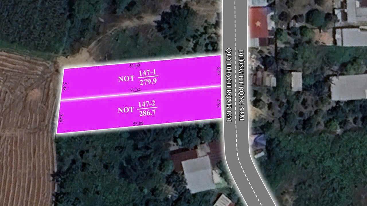 Đất nền Diên Khánh 270m² Sổ đỏ chính chủ - Giá đầu tư 3 triệu/m²